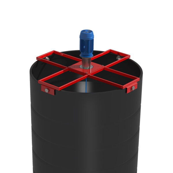 2,600mm Open Top Tank Mixer Frame