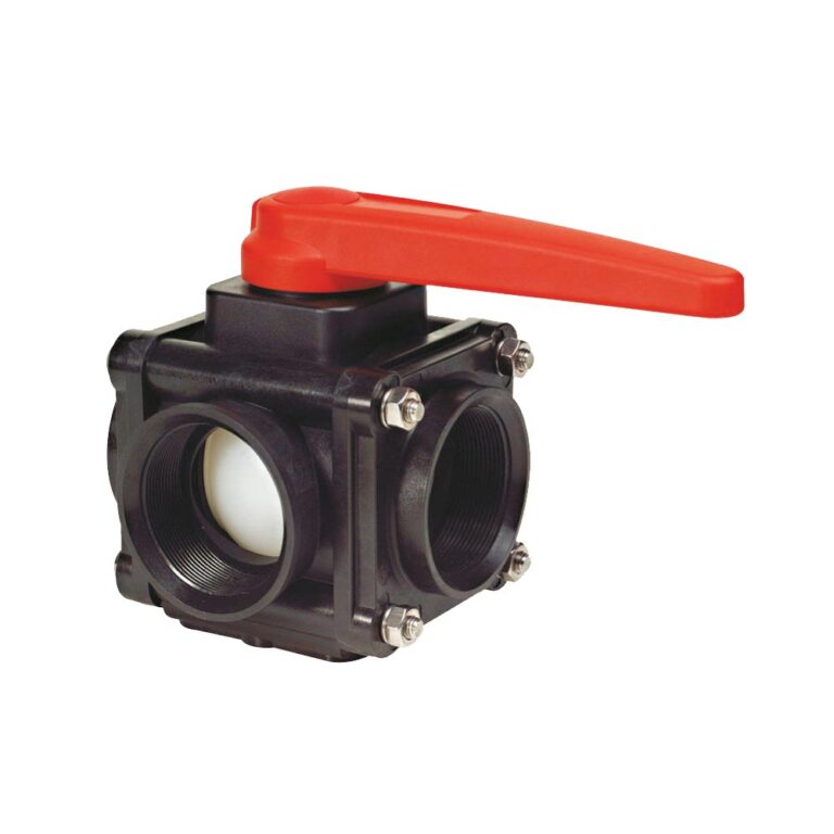 3″ 3-Way Bolted Ball Valve – Side Connections – MJP Supplies
