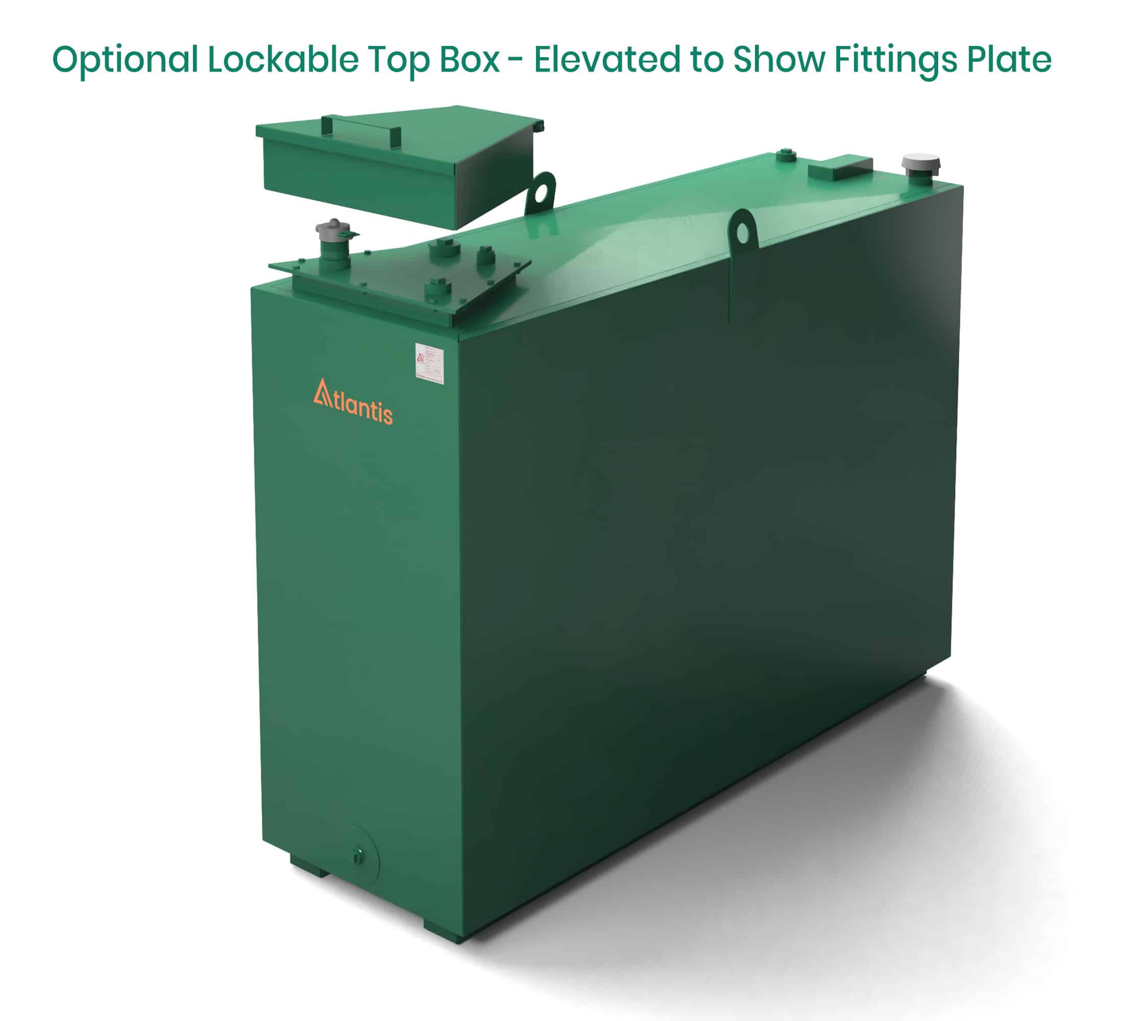 1050 Litre Steel Bunded Imperium® Heating Oil Tank - Image 4