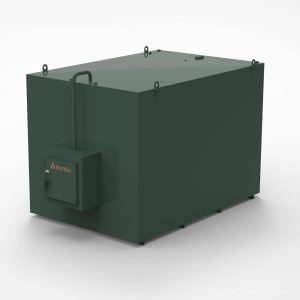 20000 Litre Steel Bunded Oil Tank c/w Fill Point Cabinet