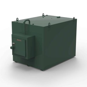 7000 Litre Steel Bunded Oil Tank c/w Fill Point Cabinet