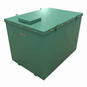 2250 Litre Triple Skinned Bunded Steel Tank with 60 min Integral Fire Resistance