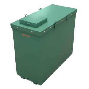 900 Litre Triple Skinned Bunded Steel Tank with 30 min Integral Fire Resistance