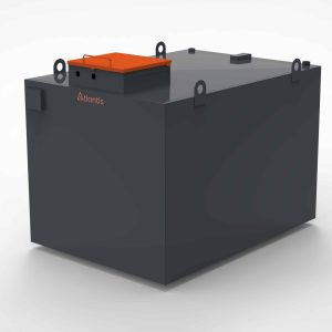 2500 Litre Steel Bunded Diesel Generator Feed Tank
