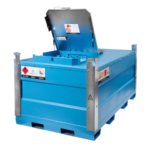 3000 Litre Diesel & 360 Litre AdBlue® Steel Bunded Dual PortaTank