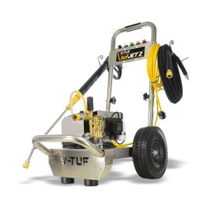V-TUF tufJET2 130 Bar Professional Electric Pressure Washer (240V, UK Made, 8L/min)