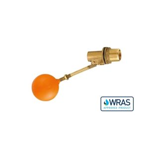 1.5" Brass Ball Cock and Float - WRAS Approved