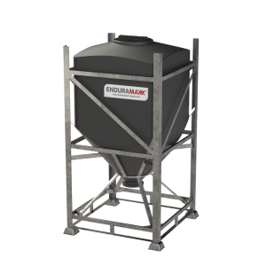 1,500L IBC Silo Solids Tank