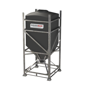 2,000L IBC Silo Solids Tank