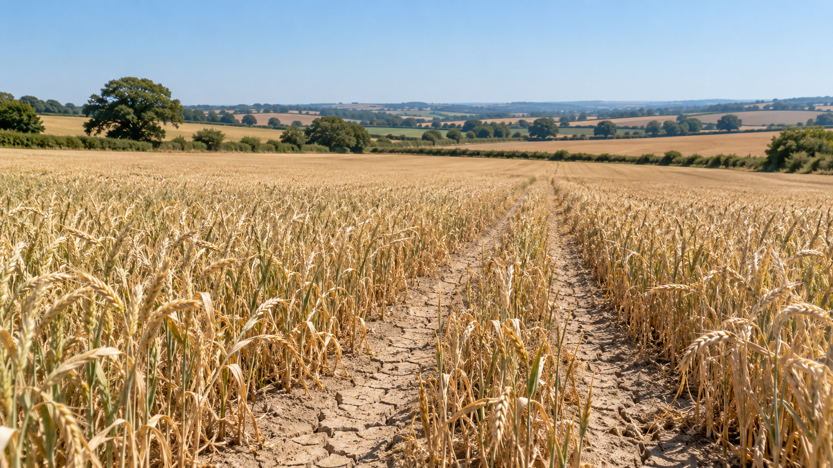 scorched field